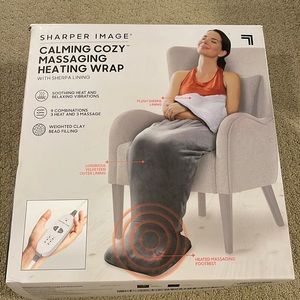 Sharper Image Massaging Heating Wrap